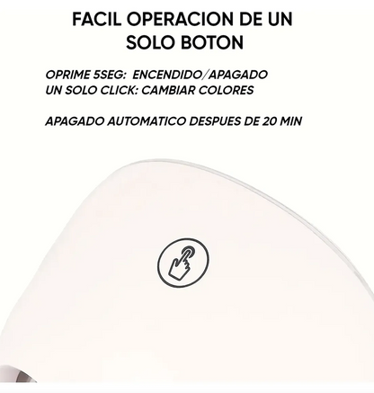 🌿 Máscara LED Facial – 7 Colores